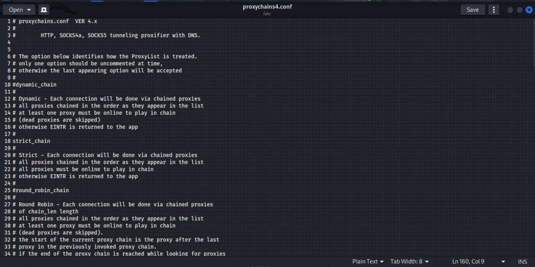gedit window