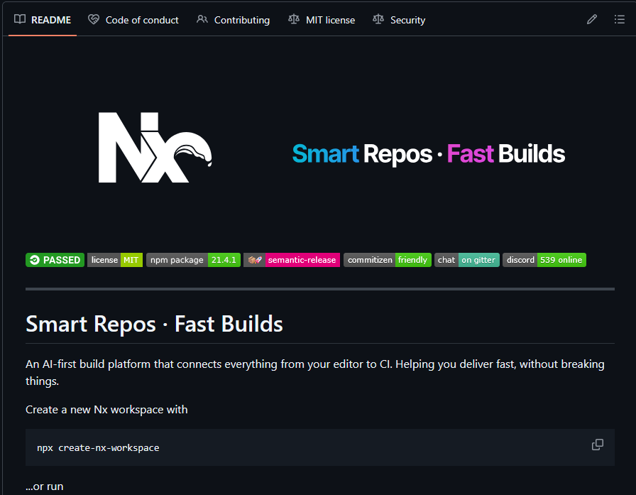 Nx Repository